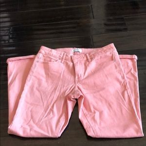 Pink cropped jeans by Jessica Simpson